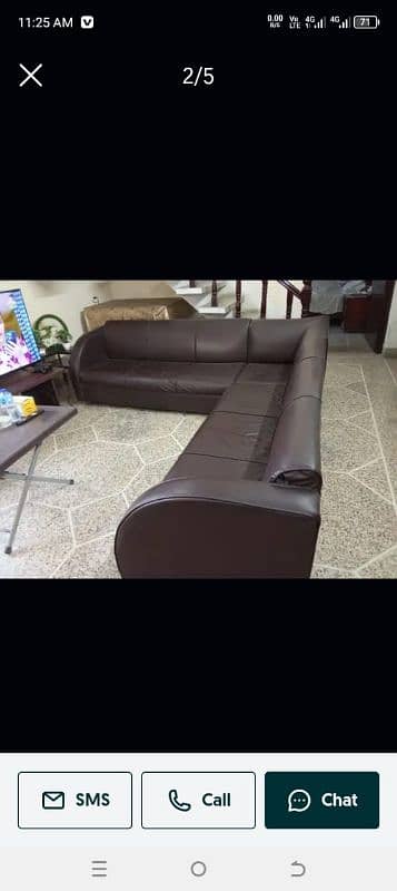 L shape sofa 7 seater 2