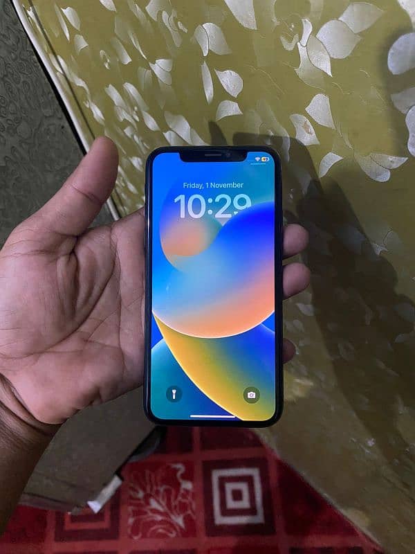 iPhone X 256gb pta approved with complete box 5