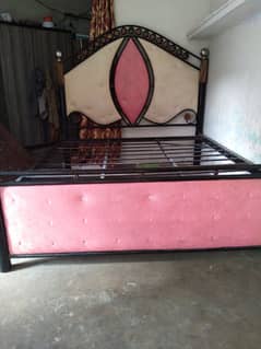 Iron double bed