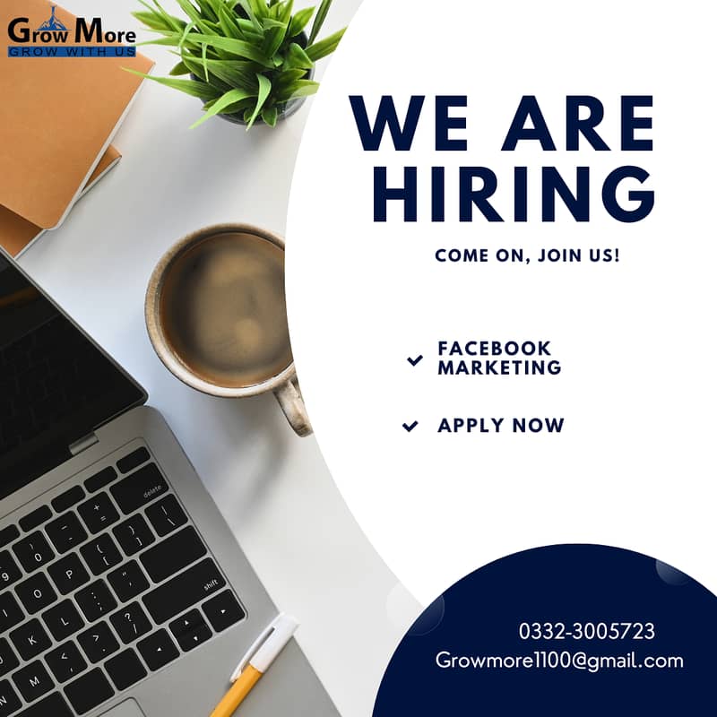 GROWMORE is looking for a fresh/experience candidate. . . . . . 3