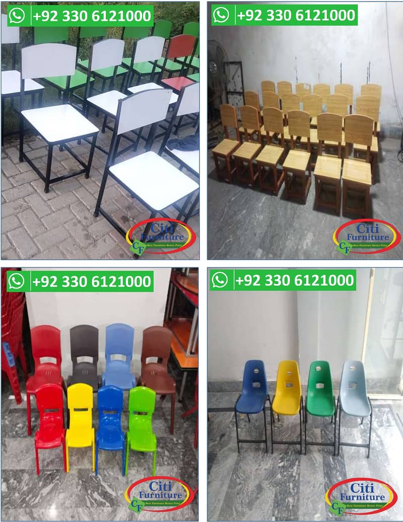 PRE SCHOOL FURNITURE, MONTESSORI FURNITURE, MONTESSORI CHAIR TABLES 4