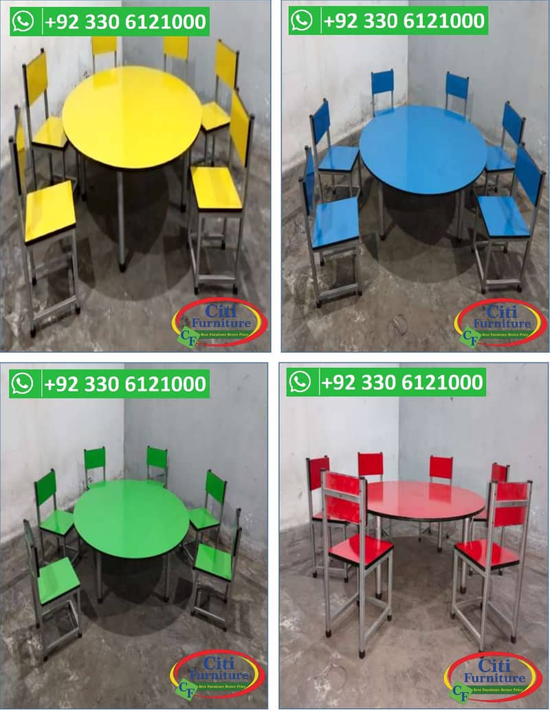 PRE SCHOOL FURNITURE, MONTESSORI FURNITURE, MONTESSORI CHAIR TABLES 5