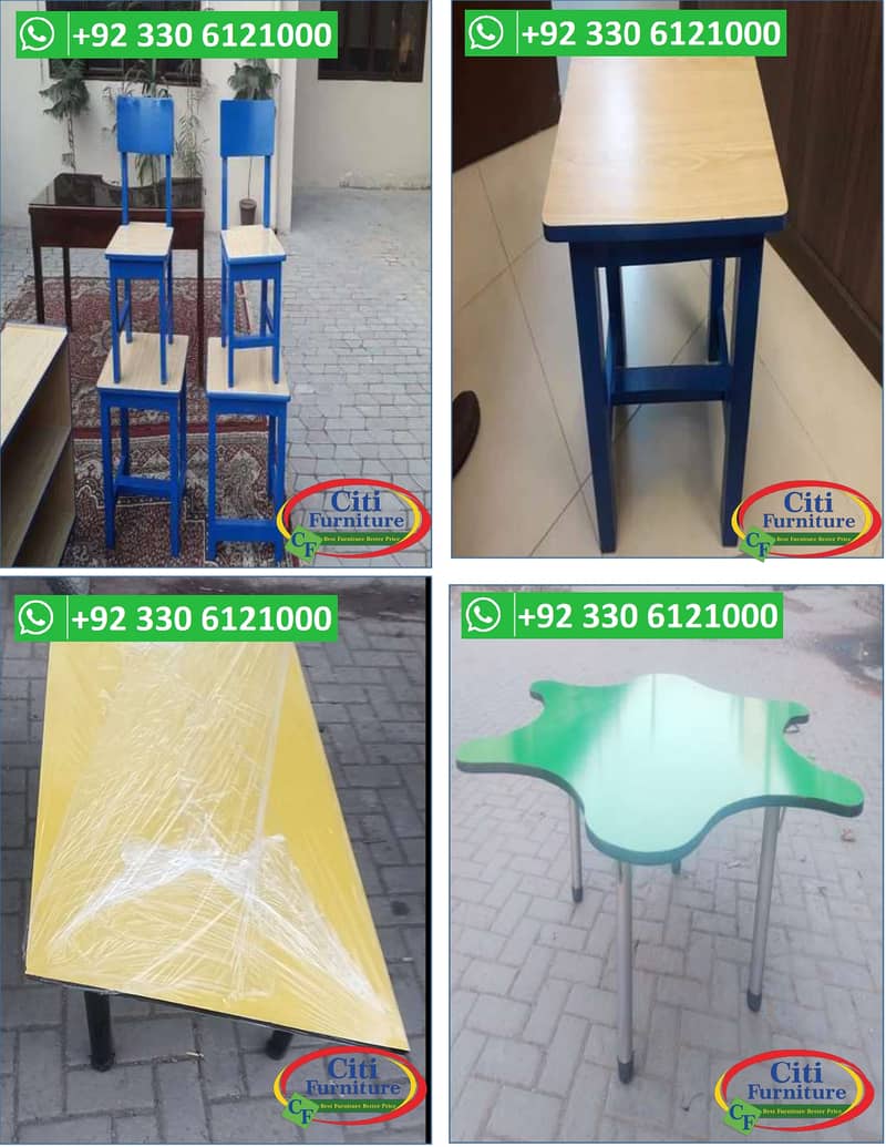 PRE SCHOOL FURNITURE, MONTESSORI FURNITURE, MONTESSORI CHAIR TABLES 14