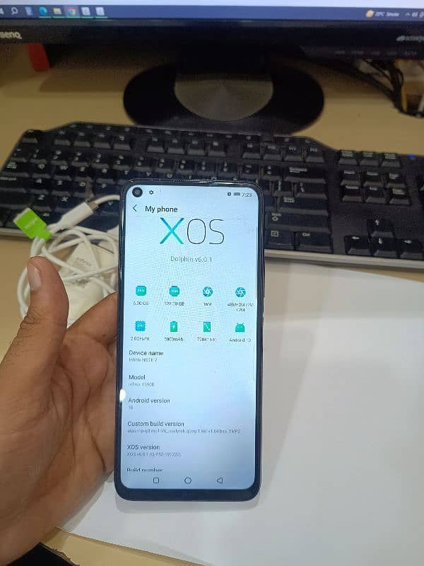 infnix note 7 (6/128) urgent sale 0