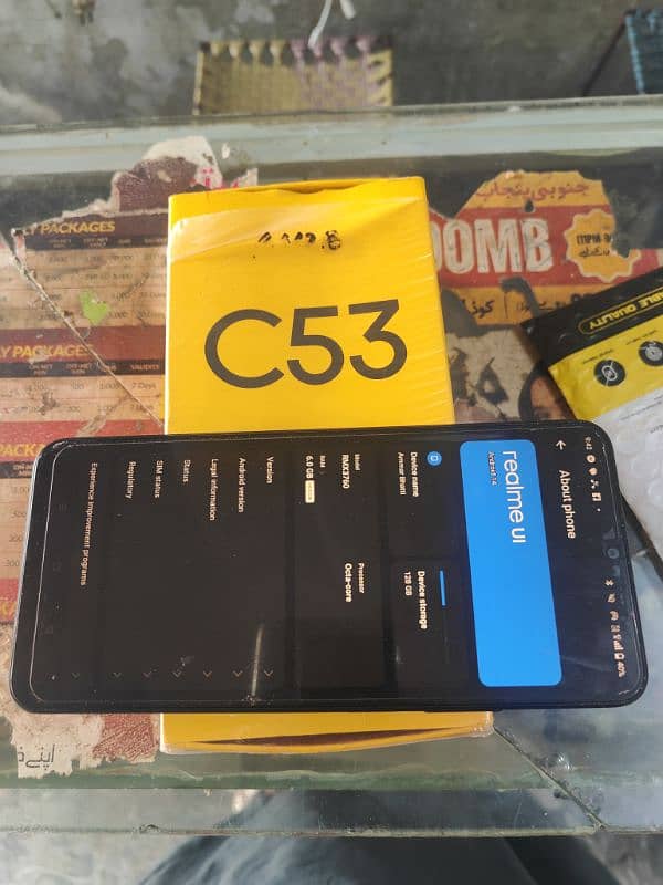 realme c53 6/128GB brand new Urgent sale 0