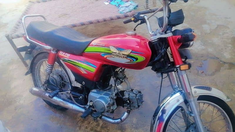 urgent sale bike Rohi R170 1