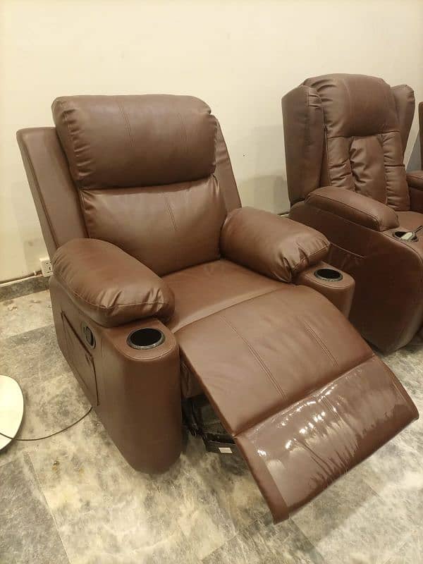 New Imported Recliner Sofa, Manual & Motorized, Complete Variety, COD 1