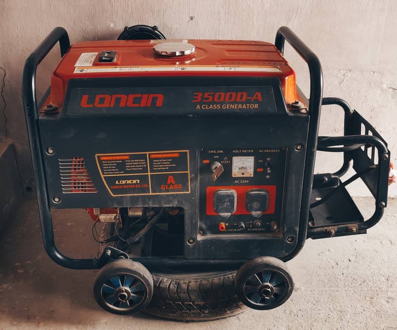 Loncin 2.5 kw gas and petrol generator 0