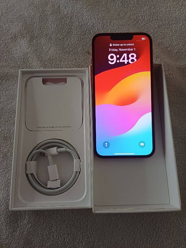 iphone 13 128Gb with Box 2