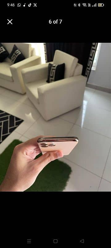 iphone 11 pro 64GB , official PTA approved, dual sim, with original ch 2