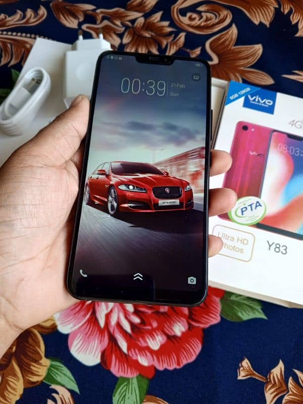 Vivo Y83 [6/128] with Box Long life battery 3