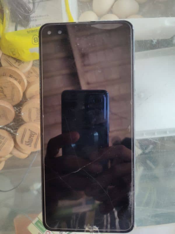 Infinix zero 8 with box charger touch break but work  100% 8/128 1