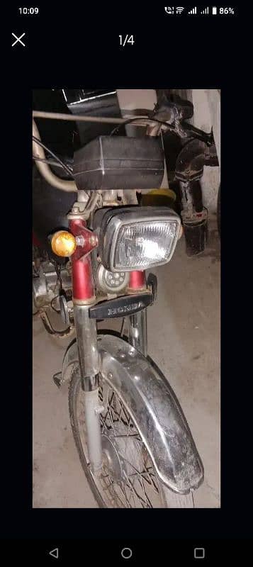 urgent sale Honda CD 70 bike h bilkul ok h 1