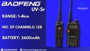 Walkie Talkie | Baofeng | UV-5r | Wireless | Two Way Radio