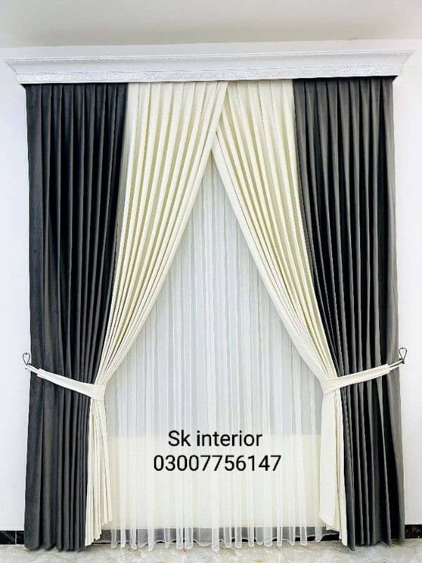 sk interior curtain parda 1