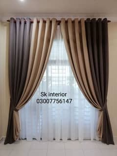 sk interior curtain parda