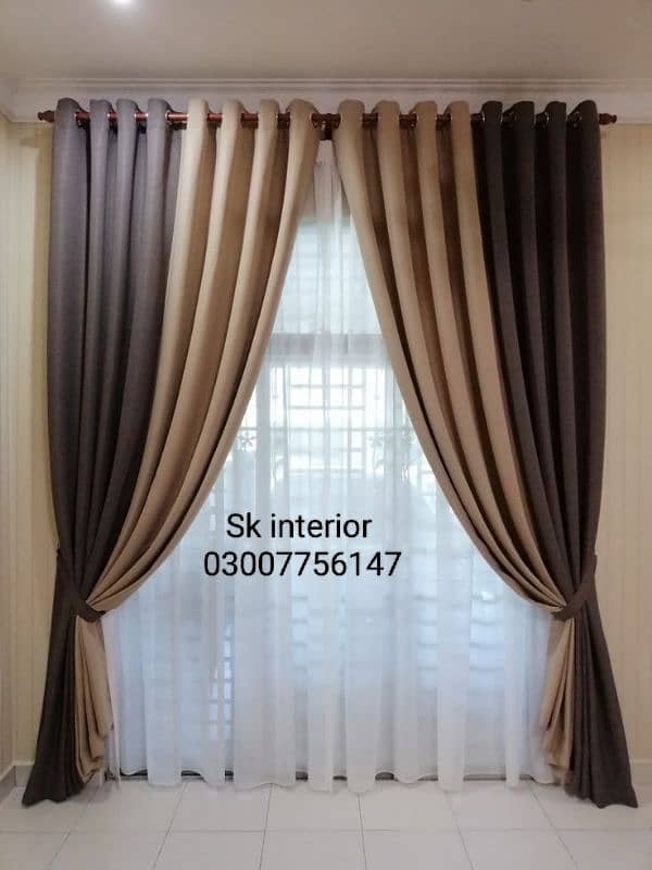 sk interior curtain parda 0