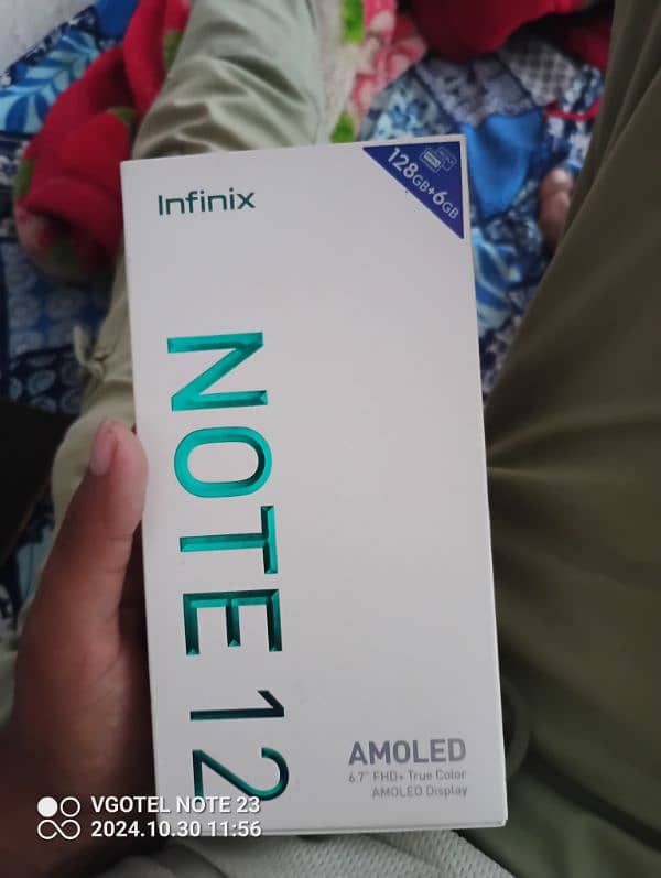 Infinix note 12 4