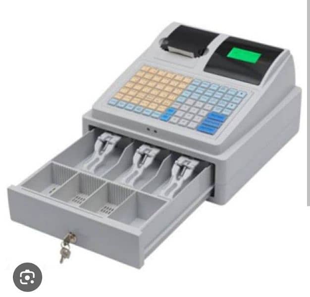 cash register machine, counting machine 1