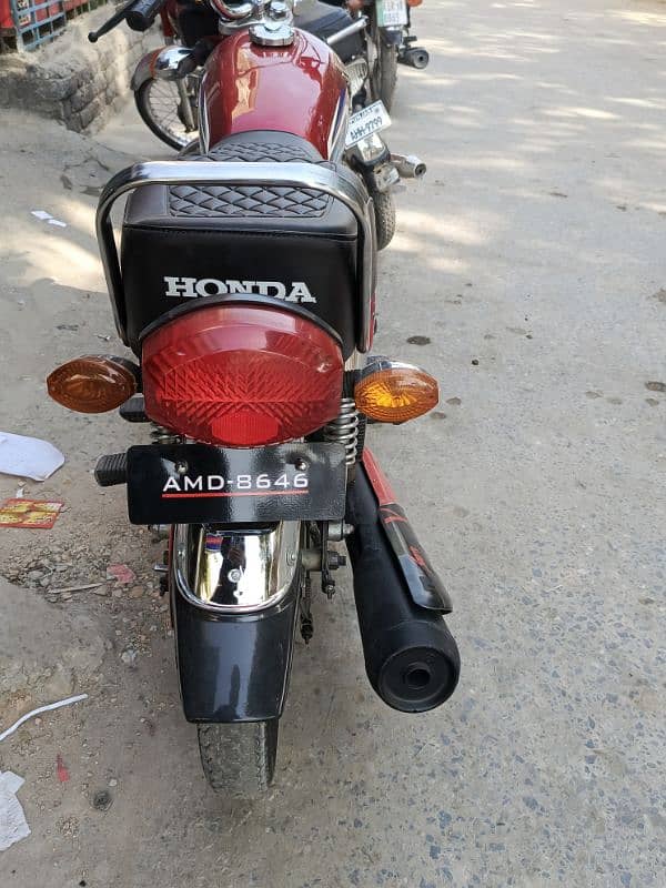 Honda CG 125 Model 2022 Punjab Registered 1