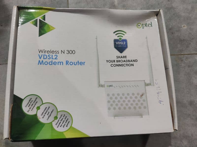 Ptcl Modem router / ptcl device / ptcl router 0