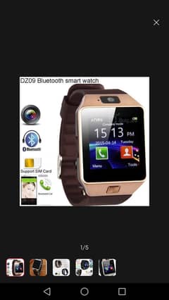 SIM and memory card working smart watch original dz09