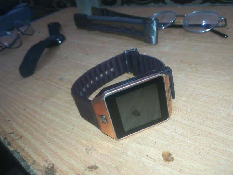 SIM and memory card working smart watch original dz09 1