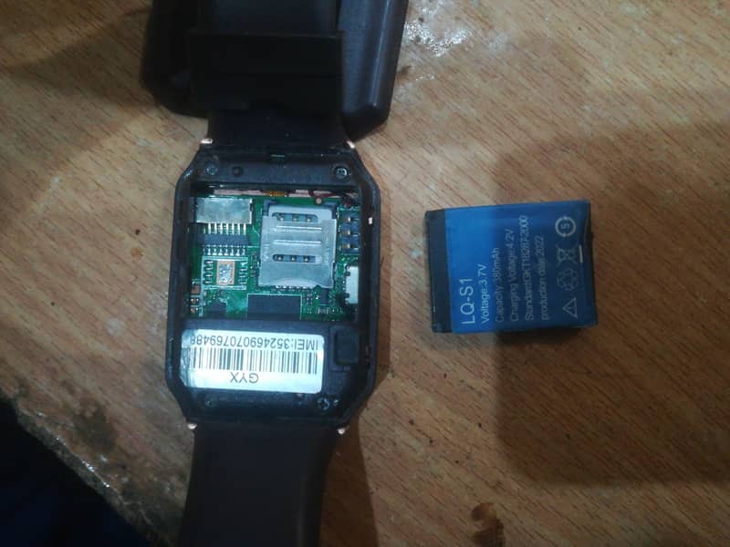 SIM and memory card working smart watch original dz09 3