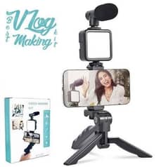 Video Marketing vlogging kit with Microphone