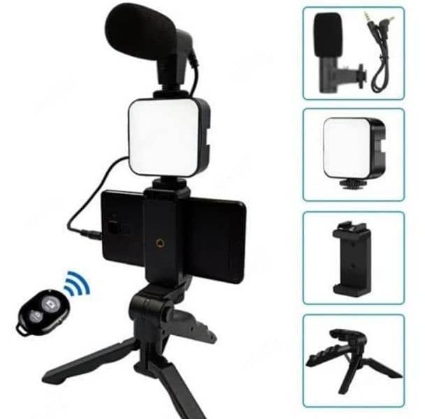 Video Marketing vlogging kit with Microphone 1