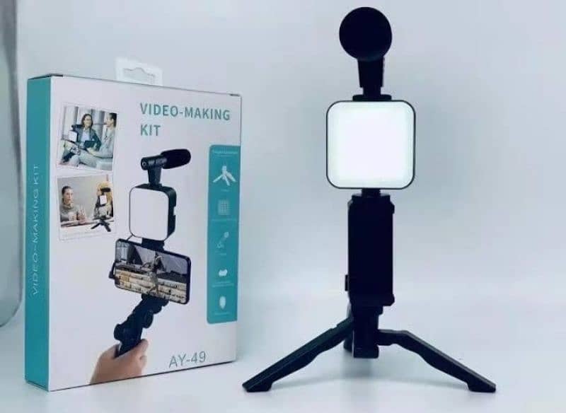 Video Marketing vlogging kit with Microphone 2