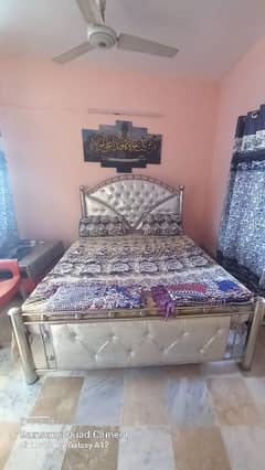 Iron Bed with Medicated Matress (Extra Firm)