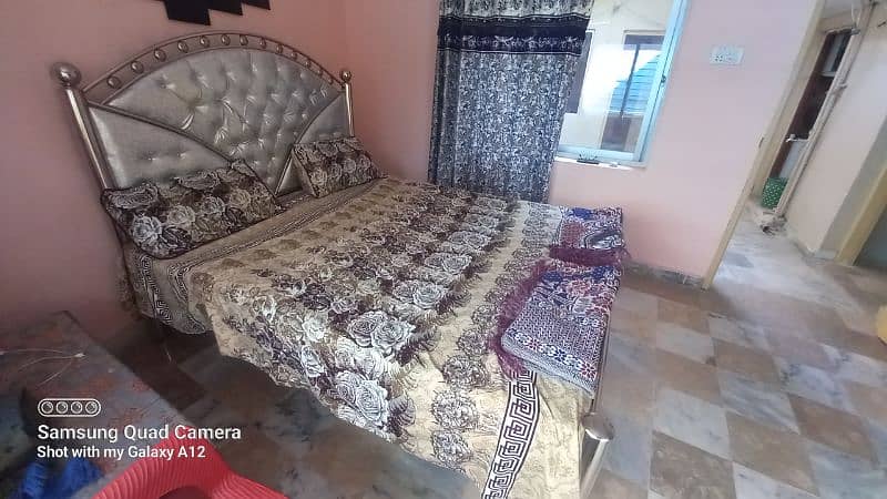 Iron Bed with Medicated Matress (Extra Firm) 2