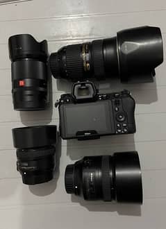 Nikon Z6ii With 35mm 50mm 85mm 24-70