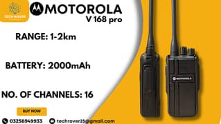 Walkie talkie ,Motorola, kenwood | Wirless Set |Motrola V168 pro