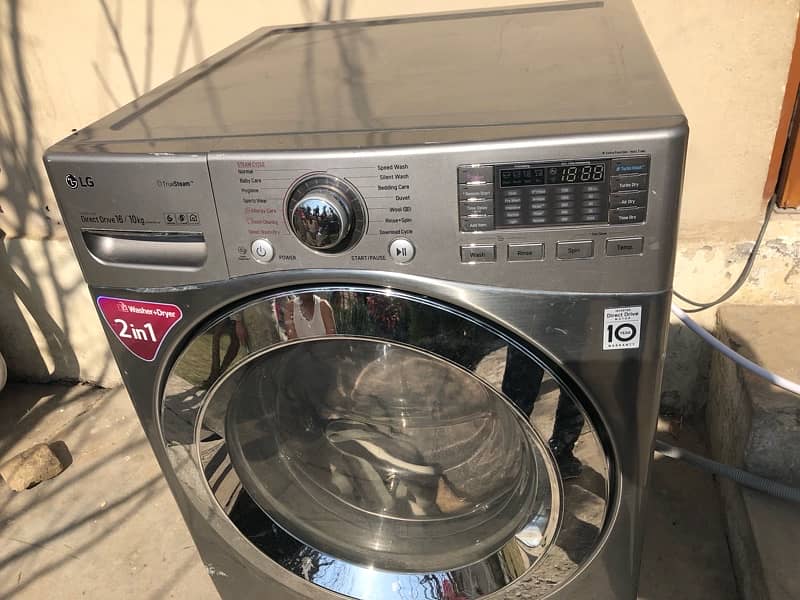 LG16KGFully automatic front load direct  DC inverter washing machine 0