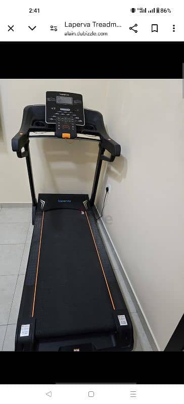 UAE imported Heavyduty Treadmill Available new Condition 150kg support 3