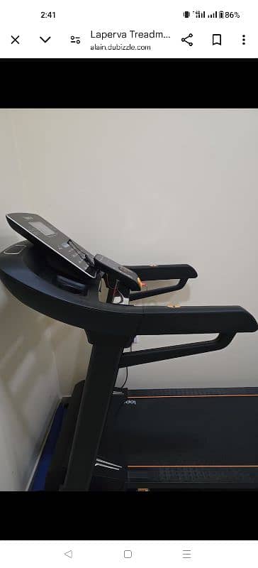 UAE imported Heavyduty Treadmill Available new Condition 150kg support 7