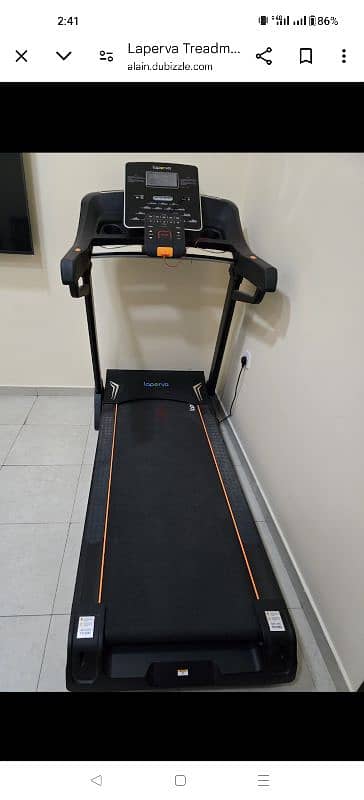 UAE imported Heavyduty Treadmill Available new Condition 150kg support 9