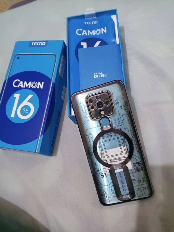 Tecno Camon 16 Se 6/128 with Box 0