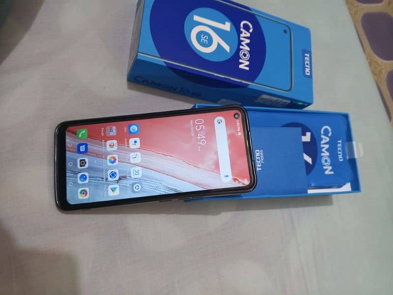 Tecno Camon 16 Se 6/128 with Box 2