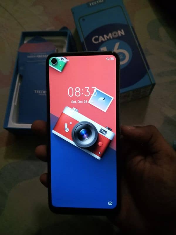 Tecno Camon 16 Se 6/128 with Box 7