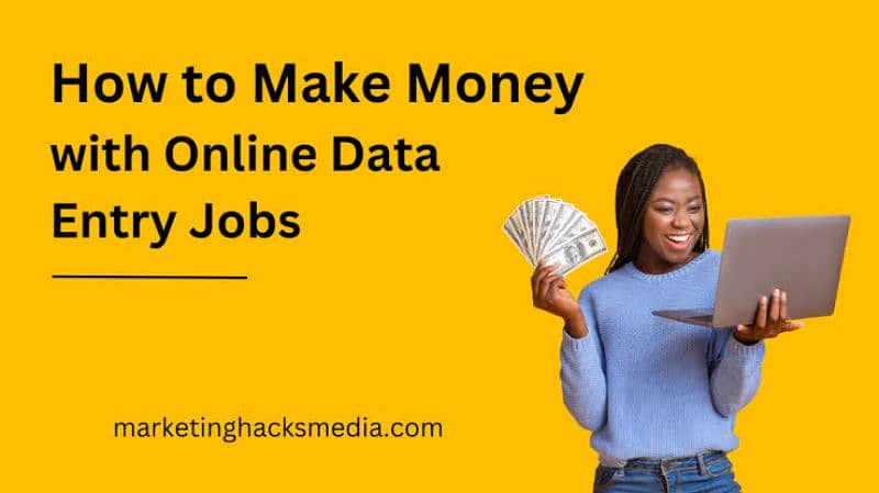 Online data typing part time home based jobs for females and male 0