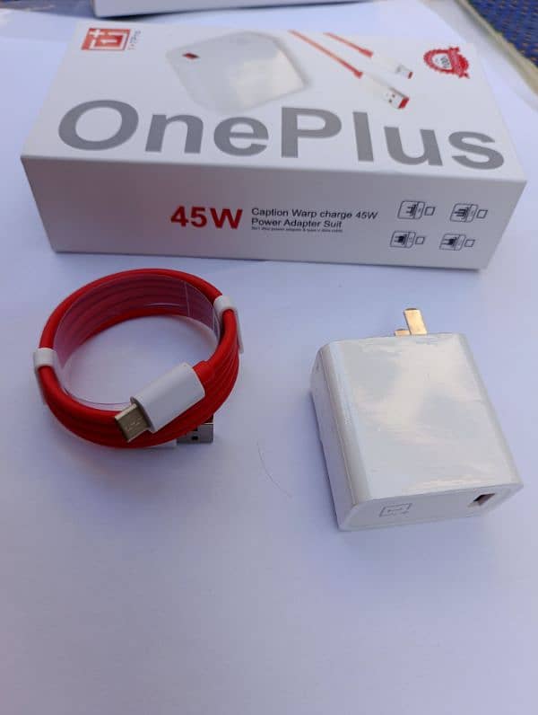 OnePlus 45W original fast charger with type-C cable 0