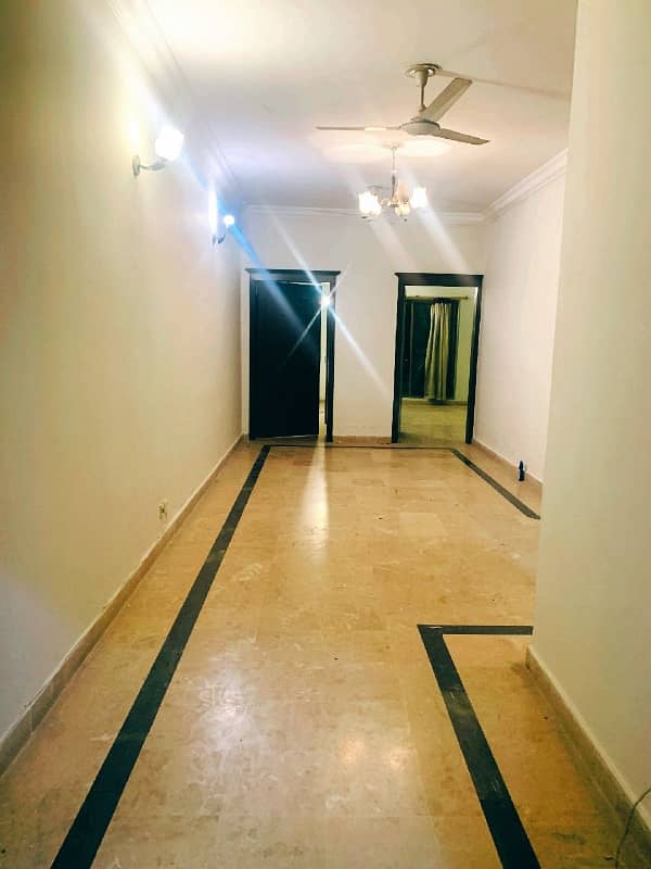 F-11 Markaz 2 Bed With Attached 2 Bath Tv Lounge Kitchen Car Parking Un-Furnished Apartment Available For Rent 1