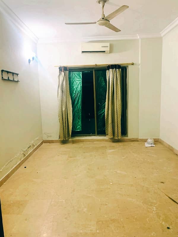 F-11 Markaz 2 Bed With Attached 2 Bath Tv Lounge Kitchen Car Parking Un-Furnished Apartment Available For Rent 0