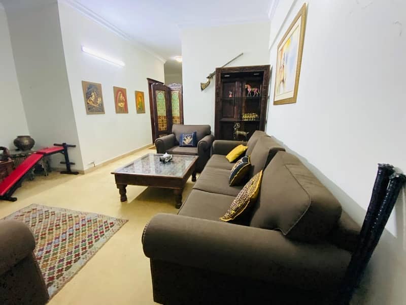 F-11 Markaz 2 Bed With 2 Bath Tv Lounge Kitchen Car Parking Un-Furnished Apartment For Sale Investors Rate 1