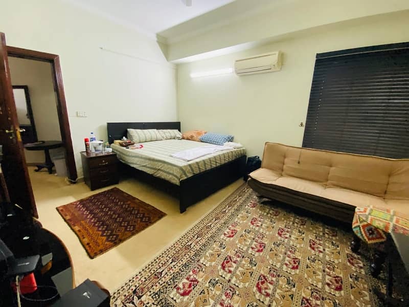 F-11 Markaz 2 Bed With 2 Bath Tv Lounge Kitchen Car Parking Un-Furnished Apartment For Sale Investors Rate 6