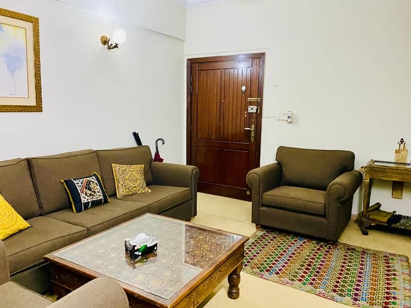 F-11 Markaz 2 Bed With 2 Bath Tv Lounge Kitchen Car Parking Un-Furnished Apartment For Sale Investors Rate 8