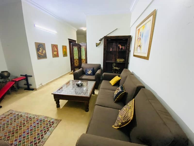 F-11 Markaz 2 Bed With 2 Bath Tv Lounge Kitchen Car Parking Un-Furnished Apartment For Sale Investors Rate 9